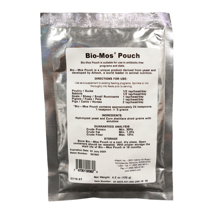 Bio-Mos® Pouch: Animal Performance Supplement