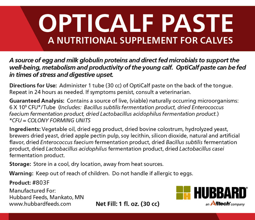 OptiCalf® Paste Supplement