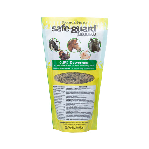 Prairie Pride® Safe-guard® 0.5% Pellet Dewormer