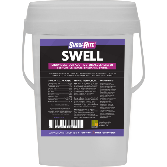 Show-Rite® Swell Multi-Species Show Livestock Supplement