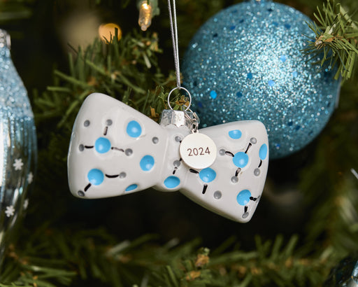 2024 Bow Tie Holiday Ornament