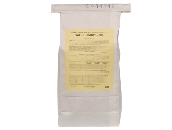 Cattle Wormer Package - Label
