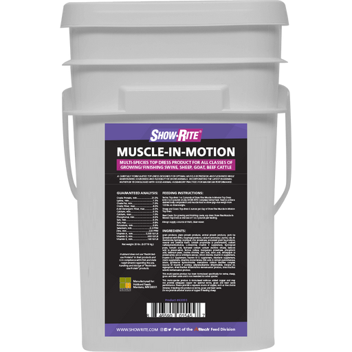 Show-Rite® Muscle-In-Motion Supplement for Show Animals