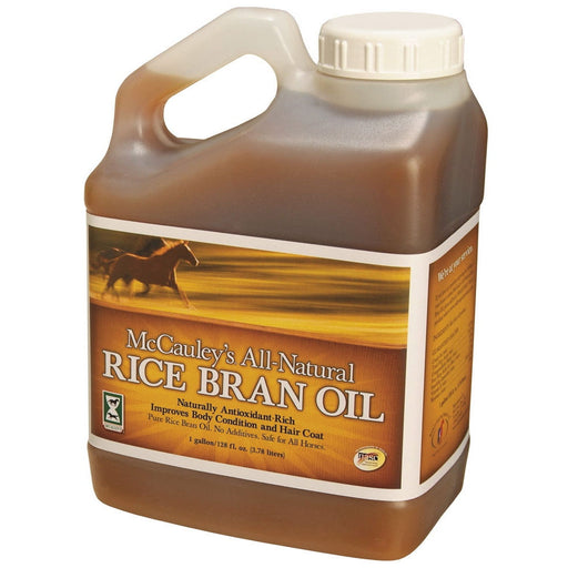 McCauley's All-Natural Rice Bran Oil for Horses