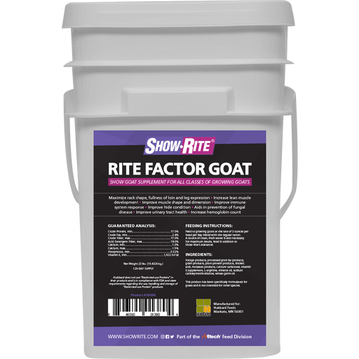 Show Goat Supplement - Show-Rite® Rite Factor