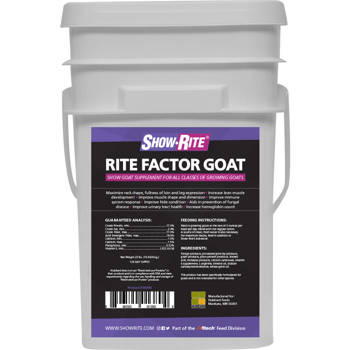 Show Goat Supplement - Show-Rite® Rite Factor