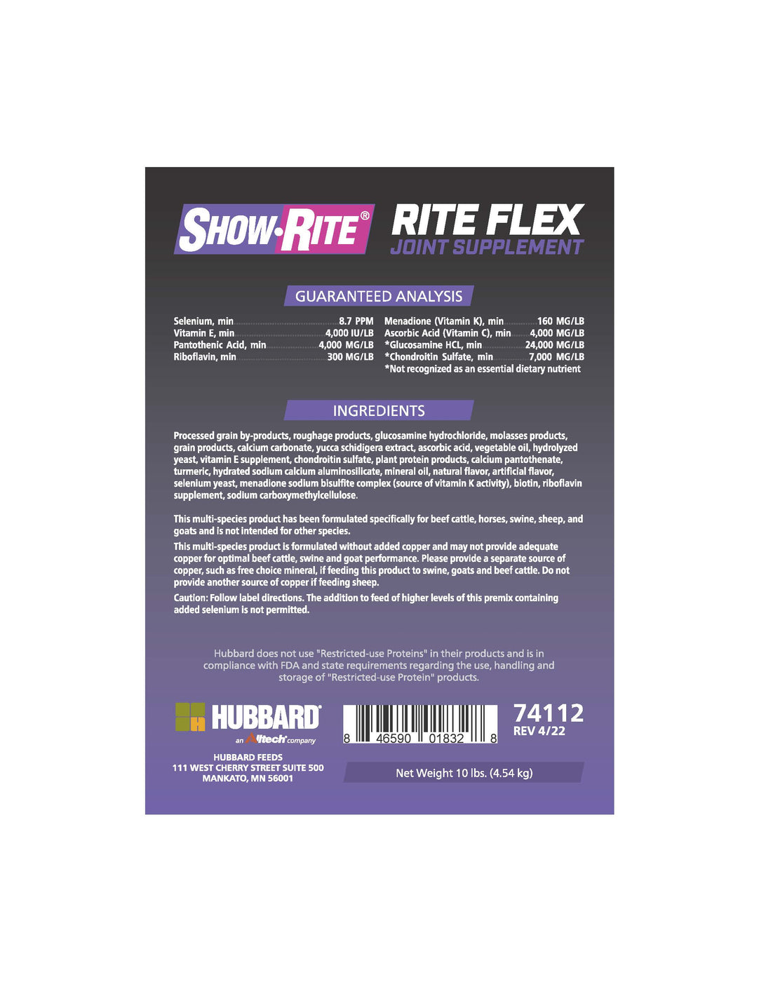 Show Rote Rite Fiber Show-Rite® Rite Flex