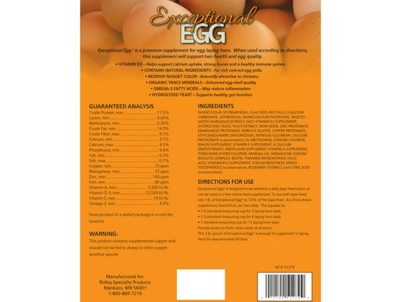 Prairie Pride® Exceptional Egg®